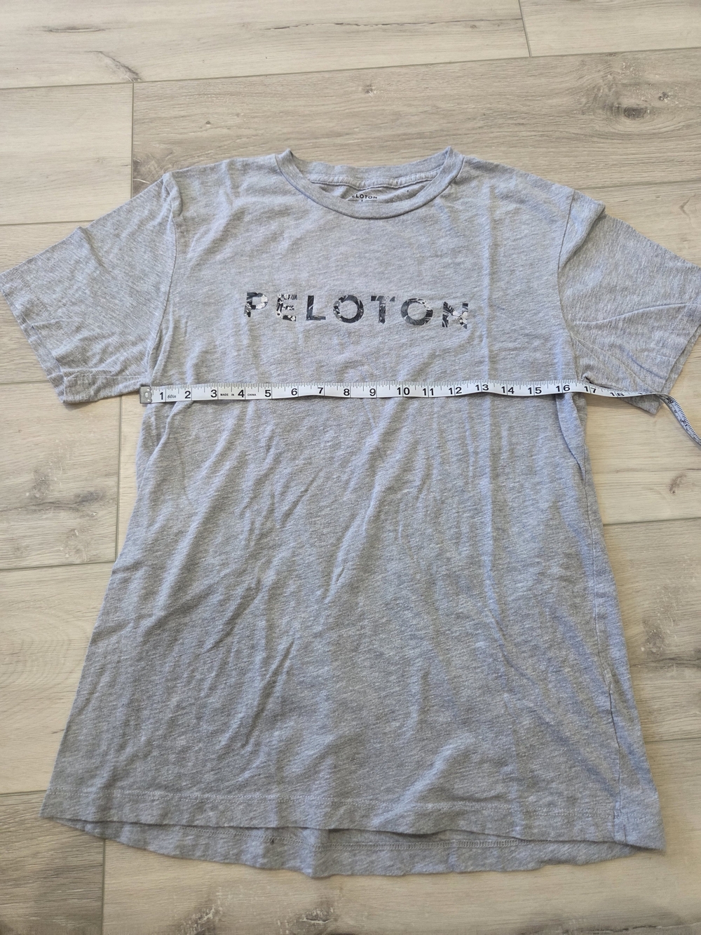 Peloton Gray Graphic Tee